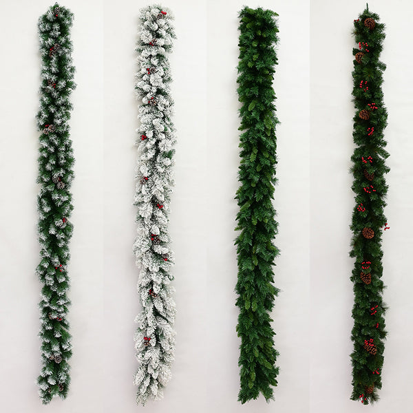 Decoración de Pared con Piñas y Ramitas Naturales en Ratán