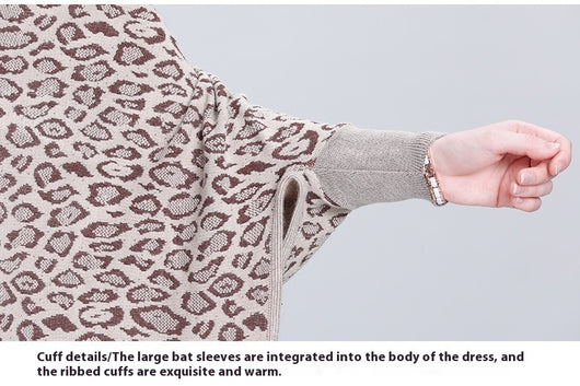 Chal Tejido con Cuello de Pelaje Sintético para Otoño e Invierno - Image 19