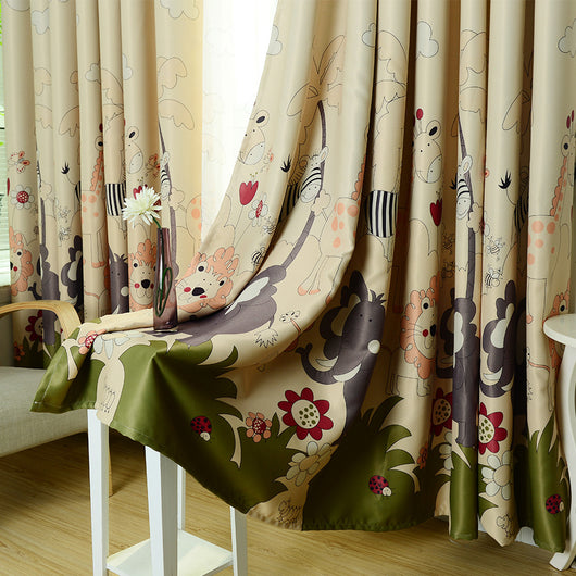 Cortinas Blackout Infantiles con Diseño de Animales - Oscurecimiento Total para Dormitorio - Image 5
