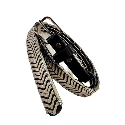 Cinturón de Cuero Genuino y Metal para Mujer - Diseño Personalizado - Image 5