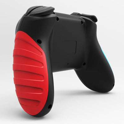 Control Inalámbrico Bluetooth Rojo y Azul para Videojuegos - Image 2