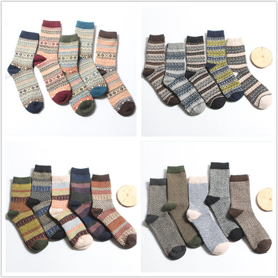 Calcetines de Lana de Conejo para Hombre - Elegancia Profesional - Image 2