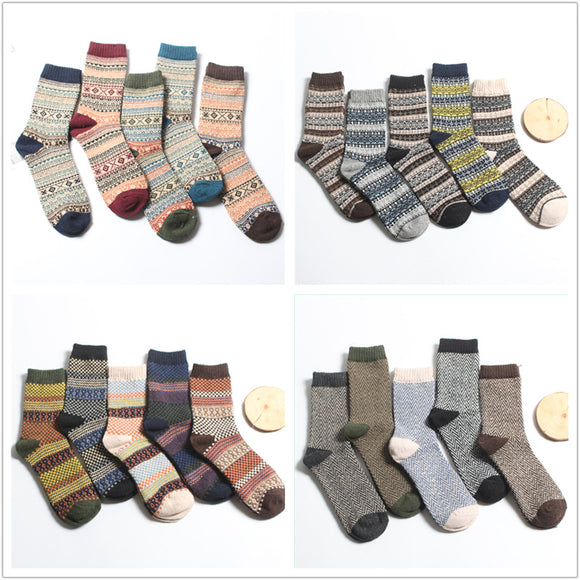 Calcetines de Lana de Conejo para Hombre - Elegancia Profesional