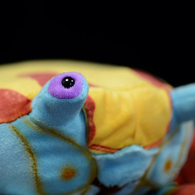 Muñeco de Peluche Cangrejo Rojo Realista con Simulación - Image 3