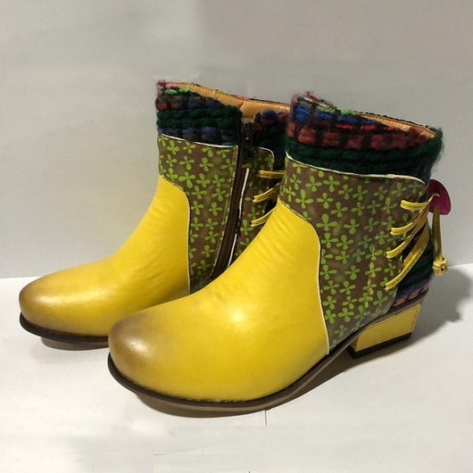 Botas Medianas Bicolor para Mujer - Image 10