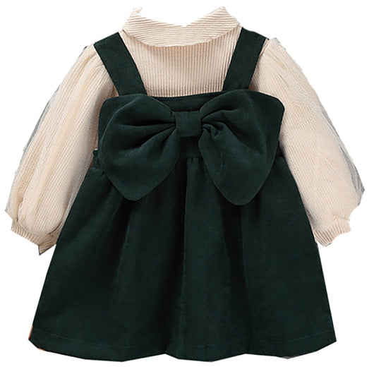 Conjunto Infantil Falda Mesh con Blusa Combinada - Image 4