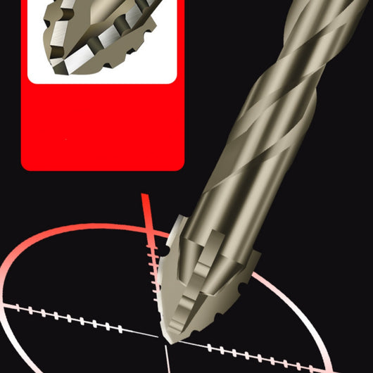 Broca de Aleación de Aluminio con Filo Serrado Excéntrico para Perforación en Seco de Hormigón - Image 6