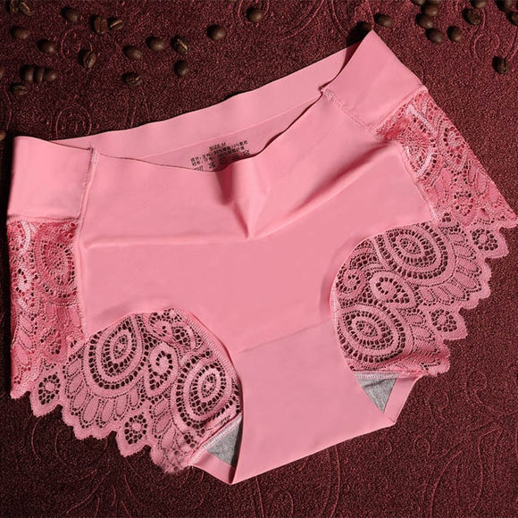 Calcinha Sem Costura de Renda Bingsi - Conforto e Sensualidade Sem Limites
