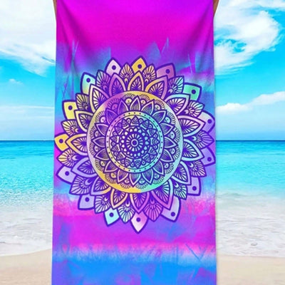 Toalla de Playa Microfibra Secado Rápido con Diseño Creativo - Image 22
