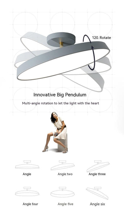Lámpara de Techo Moderna Nórdica para Pasillo y Dormitorio - Image 20