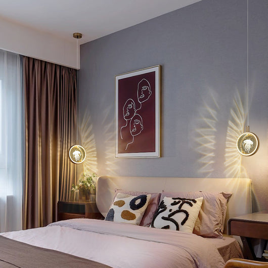 Lámpara Colgante Nórdica Medusa de Cristal para Dormitorio - Image 14