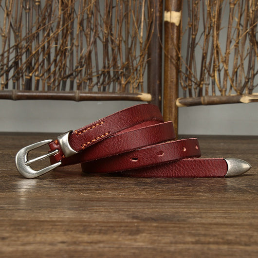 Cinturón de Cuero Retro Versátil 18cm - Estilo Clásico Personalizado - Image 22