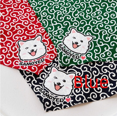 Pañoleta Triangular para Mascotas con Encaje Floral Tang - Image 8