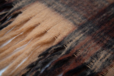 Bufanda Circular Otoño Invierno Café Maillard - Gruesa y Acogedora - Image 11