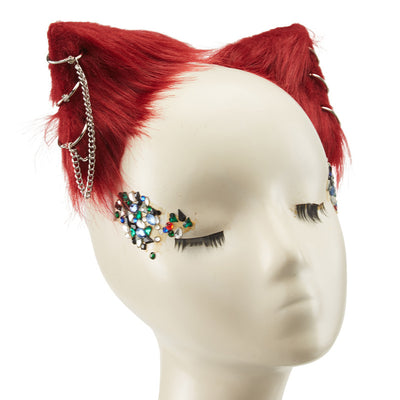 Diadema Gótica de Orejas de Gato Artesanal - Image 14