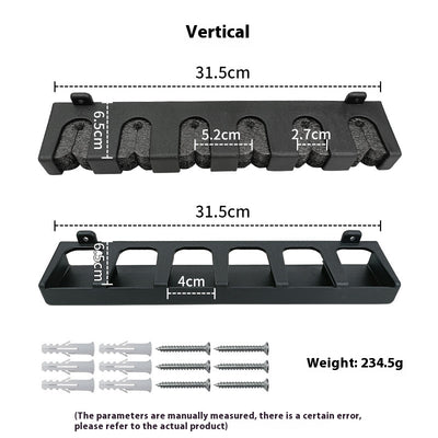 Soporte de Pared para Cañas de Pescar - Organizador Vertical de Equipo de Pesca - Image 2