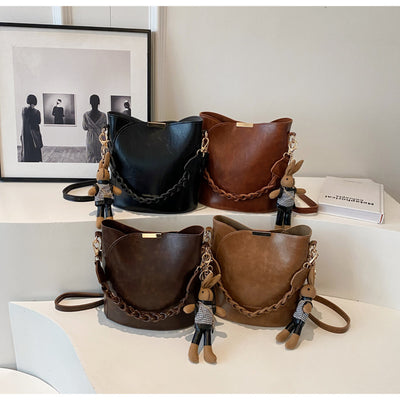 Bolsa Retro Estilo Messenger con Diseño de Cubo Portátil - Image 12