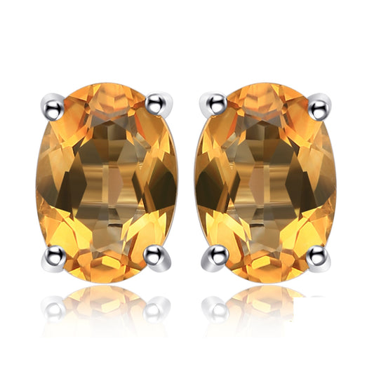 Aretes de Citrino para Mujer