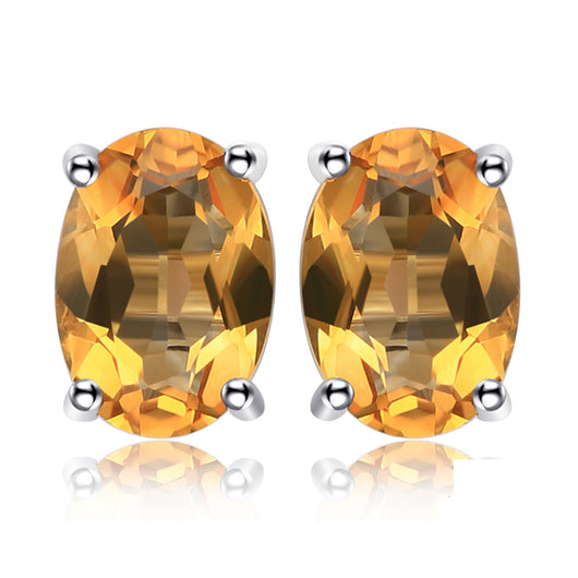 Aretes de Citrino para Mujer