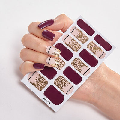 Esmaltes y Stickers de Diseño para Uñas - Colores Sólidos y Arte Creativo - Image 39