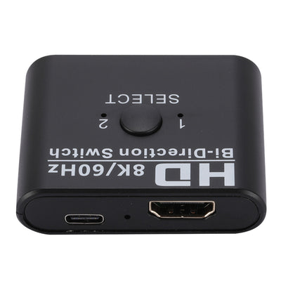 Conmutador Switcher HDMI 8K 2x1 | Dos Entradas, Una Salida - Image 9