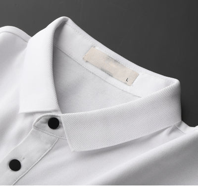 Polo Manga Corta Ice Silk con Solapa para Hombre - Image 9