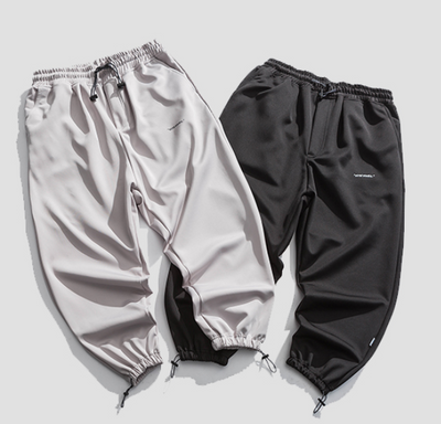 Pantalones Harem Sueltos para Hombre - Estilo Japonés Casual con Cordón - Image 10