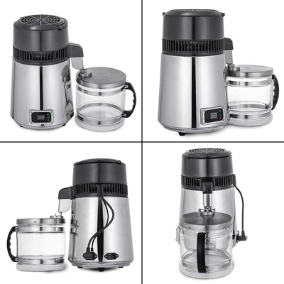 Destilador de Agua Pura 4L Acero Inoxidable Automático - Image 5