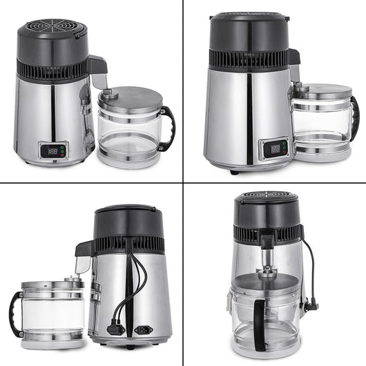 Destilador de Agua Pura 4L Acero Inoxidable Automático - Image 5