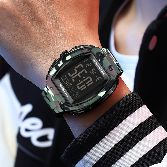 Reloj Digital Multifuncional para Hombre - Perfecto para Estudiantes