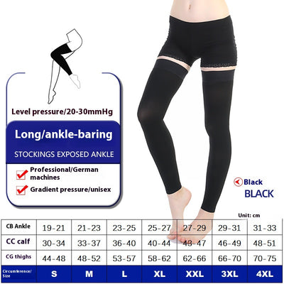 Medias de Compresión Deportiva Hasta la Rodilla con Soporte Elástico - Image 4