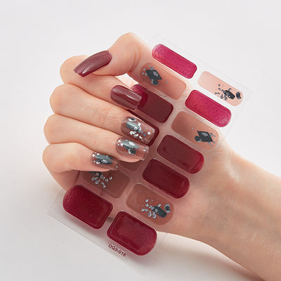 Stickers de Uñas Dorados Personalizados para Mujeres - Image 16