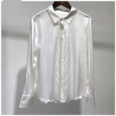 Blusa de Seda Satinada Premium Multiuso para Mujer - Image 7