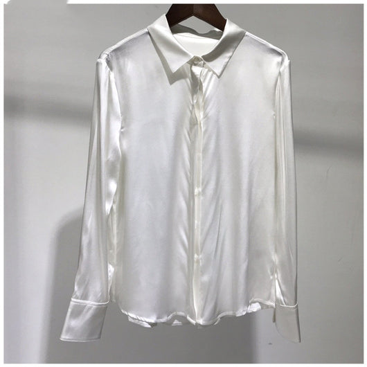Blusa de Seda Satinada Premium Multiuso para Mujer - Image 7