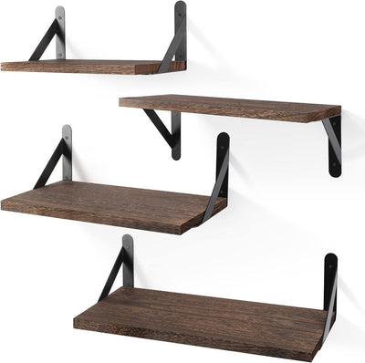 Repisa de Pared en Madera Maciza - Estante Flotante Moderno - Image 8