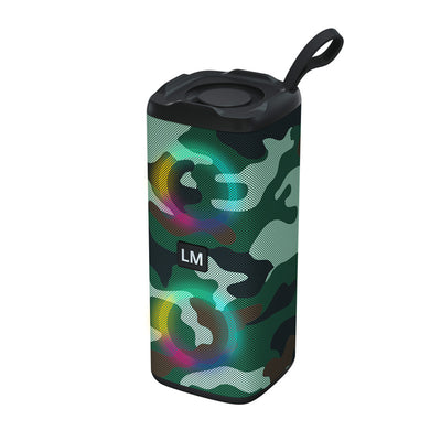 Parlante Dual Bluetooth con Efectos de Luz LED y Entrada USB - Image 8