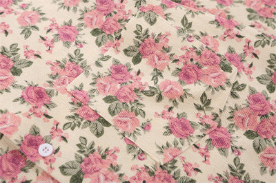 Cardigan Holgado con Estampado Floral y Solapas Contraste - Image 11