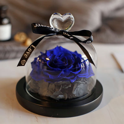 Caja de Regalo Rosa Eterna con Tapa de Cristal - Flor Inmortal para Día de Amor - Image 6
