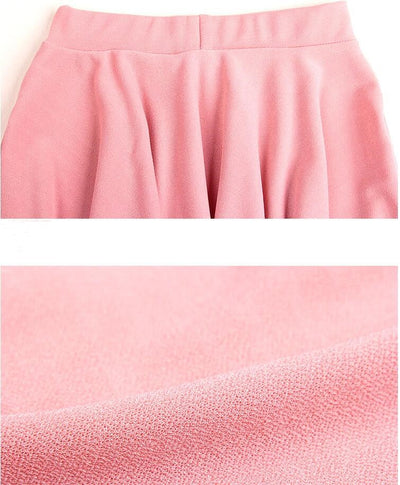 Falda Plisada Cintura Alta para Mujer - Falda Tipo Sombrilla Elegante y Versátil - Image 9