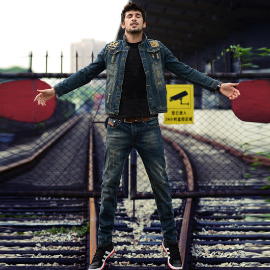 Clip para Cintura Slim Denim para Hombre - Image 4