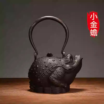 Tetera de Hierro Fundido Artesanal con Técnica de Colada Perdida - Image 17