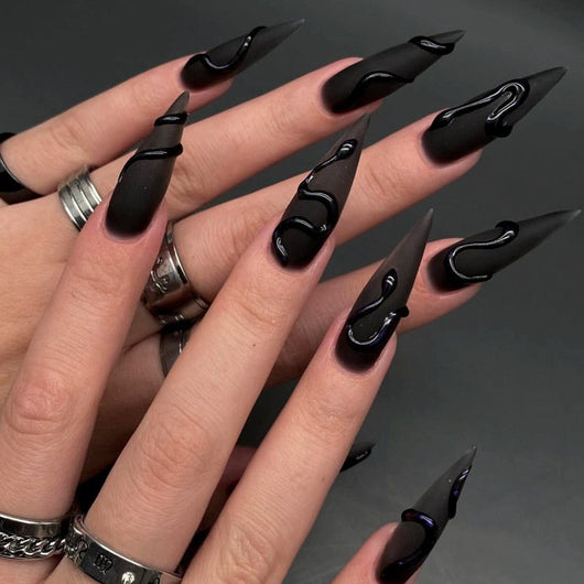 Uñas Postizas Electrochapadas Removibles - Diseño Profesional Acabado - Image 18