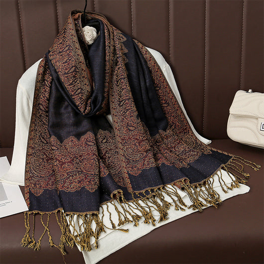 Chal Faux Cashmira Otoño-Invierno | Envolvente Cálido y Elegante - Image 26