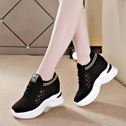 Tenis Deportivos para Mujer con Plantilla Elevadora Transpirable y Efecto Adelgazante - Image 6