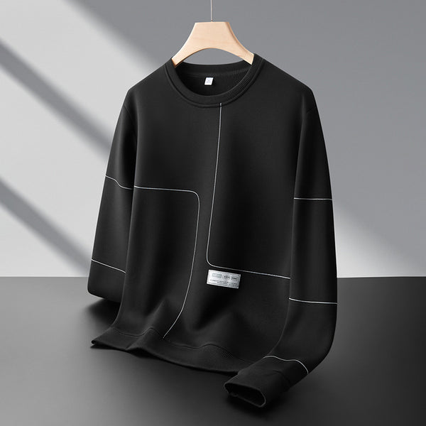 Sudadera Holgada Cuello Redondo Casual Versátil para Hombre