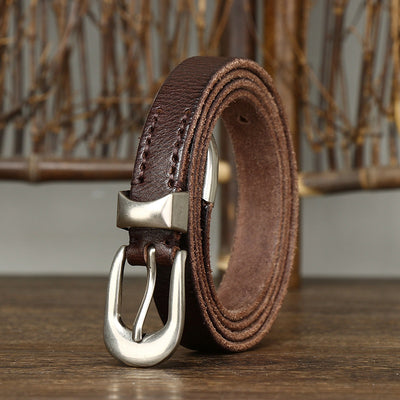 Cinturón de Cuero Retro Versátil 18cm - Estilo Clásico Personalizado - Image 10