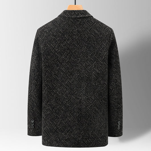 Saco Casual de Chenilla para Hombre - Diseño Minimalista - Image 3