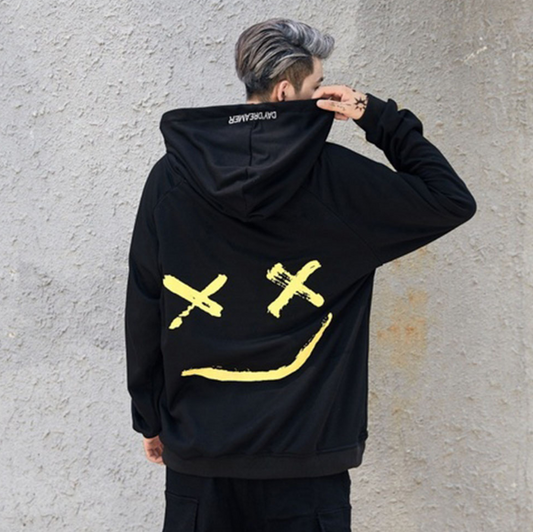 Suéter Hoodie para Hombre con Detalles de Costura en Contraste - Image 2