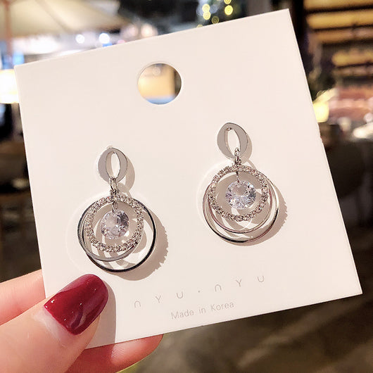 Aretes Largos Colgantes de Cristal para Mujer - Diseño Elegante y Sofisticado - Image 9