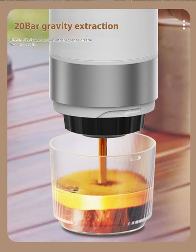 Cafetera de Presión Portátil Americana con Calentamiento Rápido - Image 11